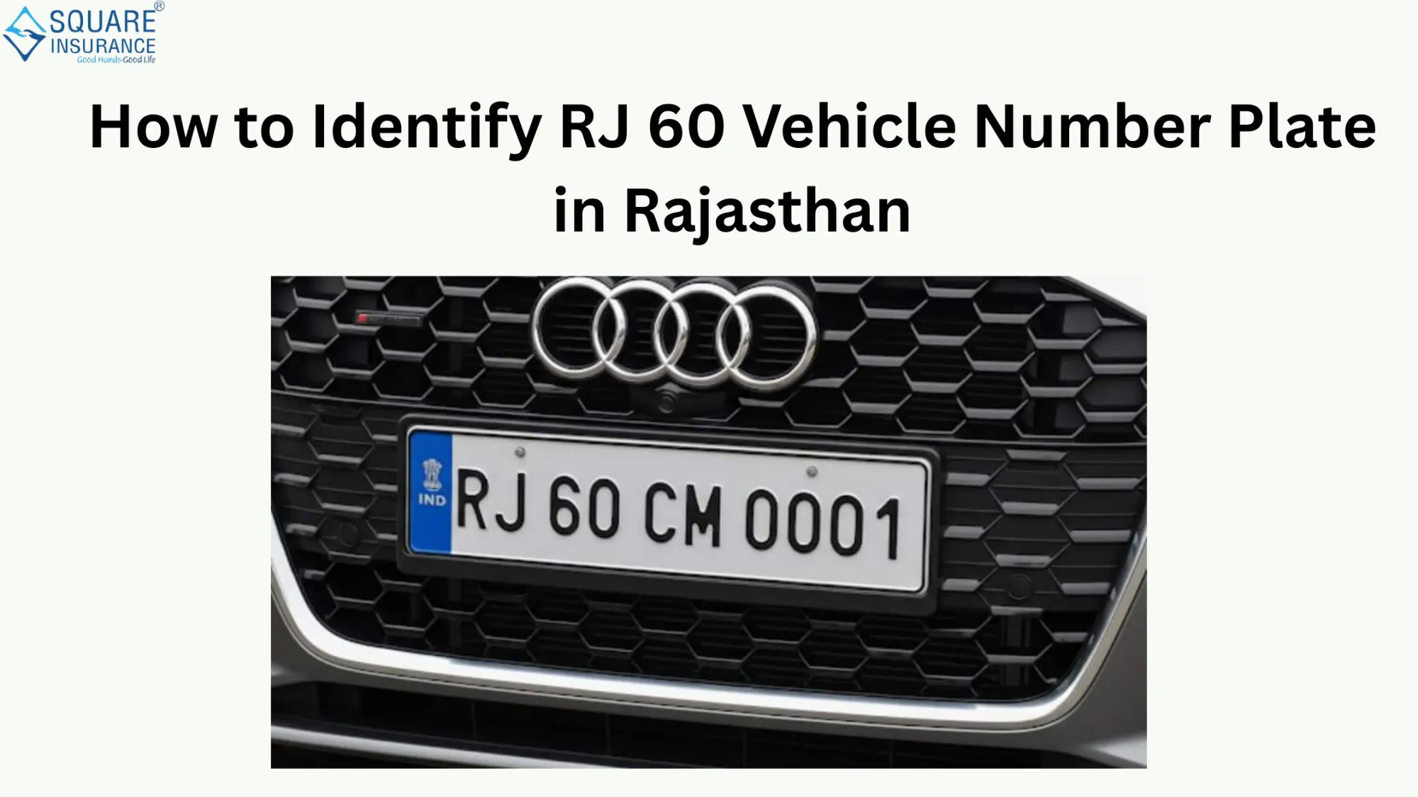 How to Identify RJ 60 Vehicle Number Plate in Rajasthan