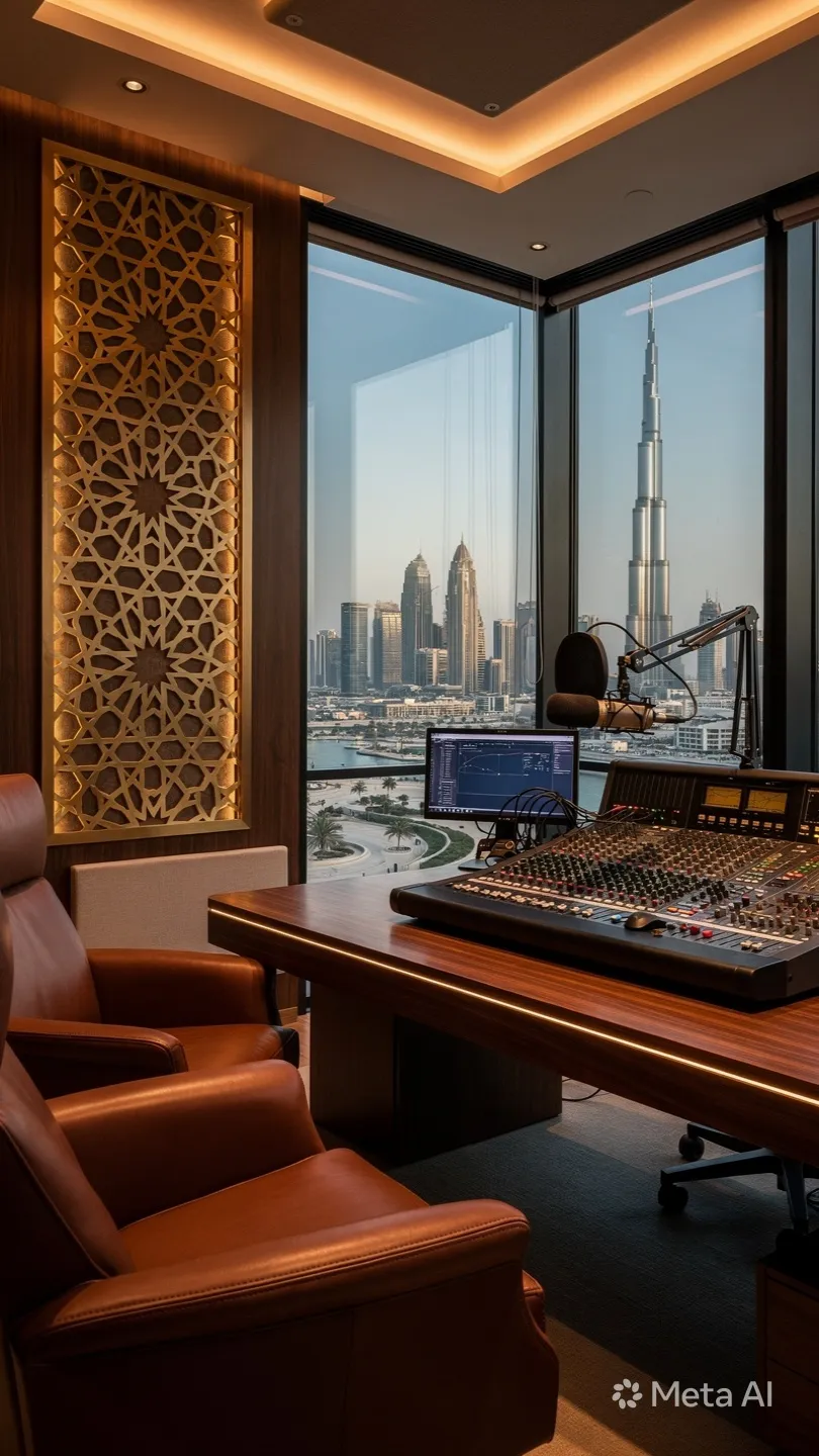 Dubai Podcast Studio Services for Business Podcast Content