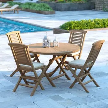 Affordable Teak Garden Dining Set Options for Families
