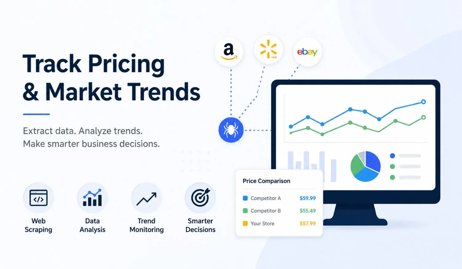 How Does Web Scraping Help Track Pricing and Market Trends?
