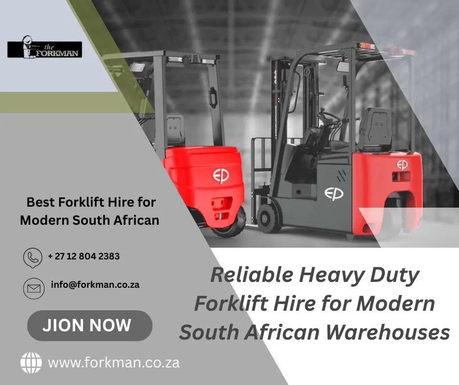 Reliable Heavy Duty Forklift Hire for Modern South African Warehouses
