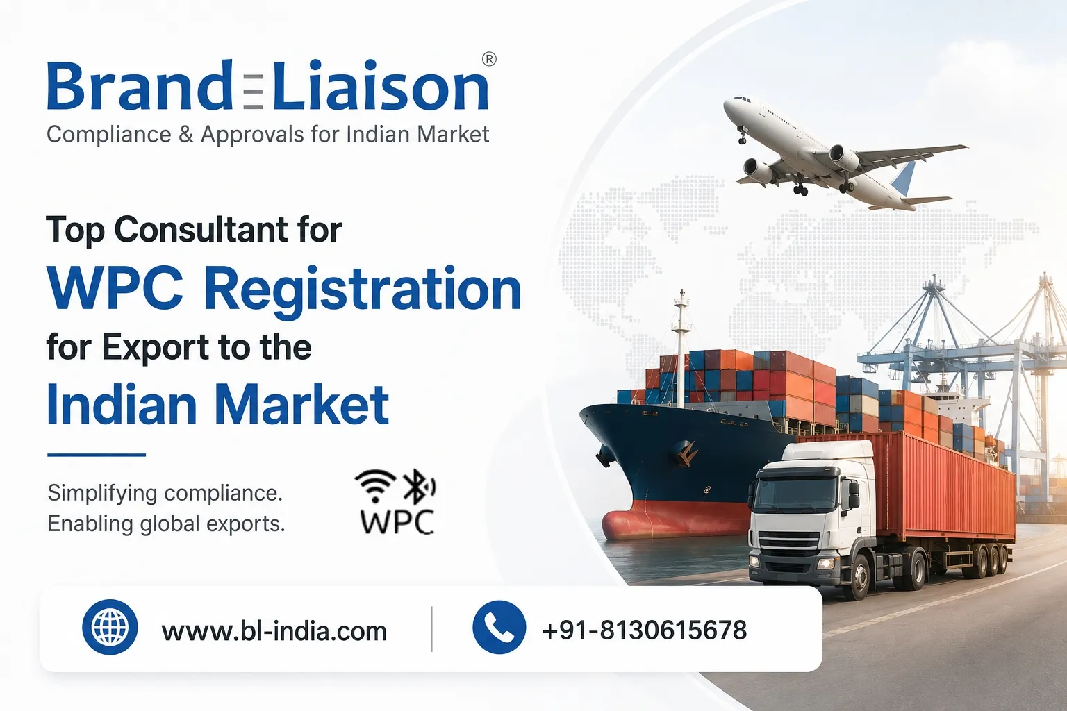 Top Consultant for WPC Registration for Export to the Indian Market