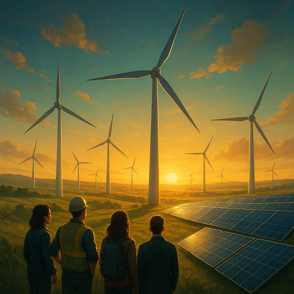 Global Surge in Wind and Solar Energy Capacity Fuels Clean Power Transition