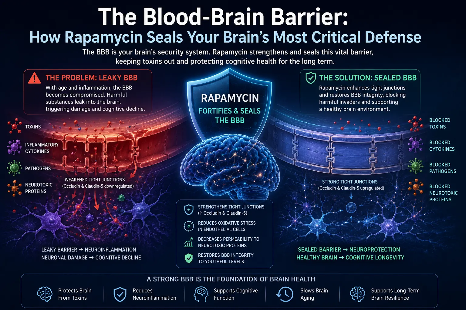 Rapamycin Brain Health Benefits: The Complete 2025 Scientific Guide to Cognitive Longevity