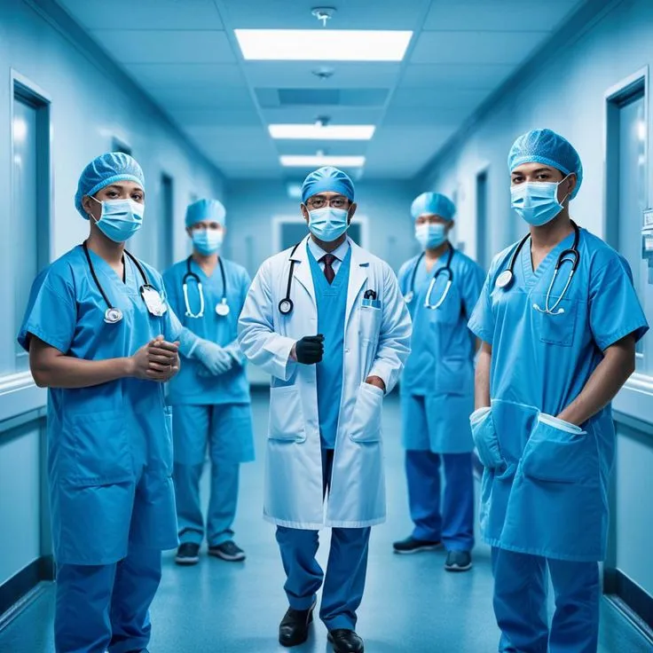 Premium Medical Staff Uniforms Inspired by Modern Healthcare Standards