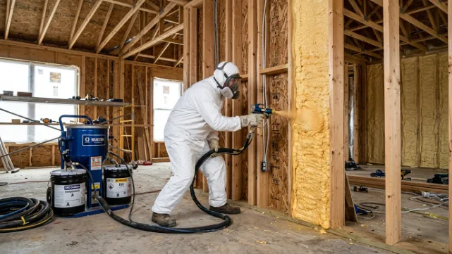 How Do Spray Foam Insulation Services Help Construction Projects in Holley, FL?