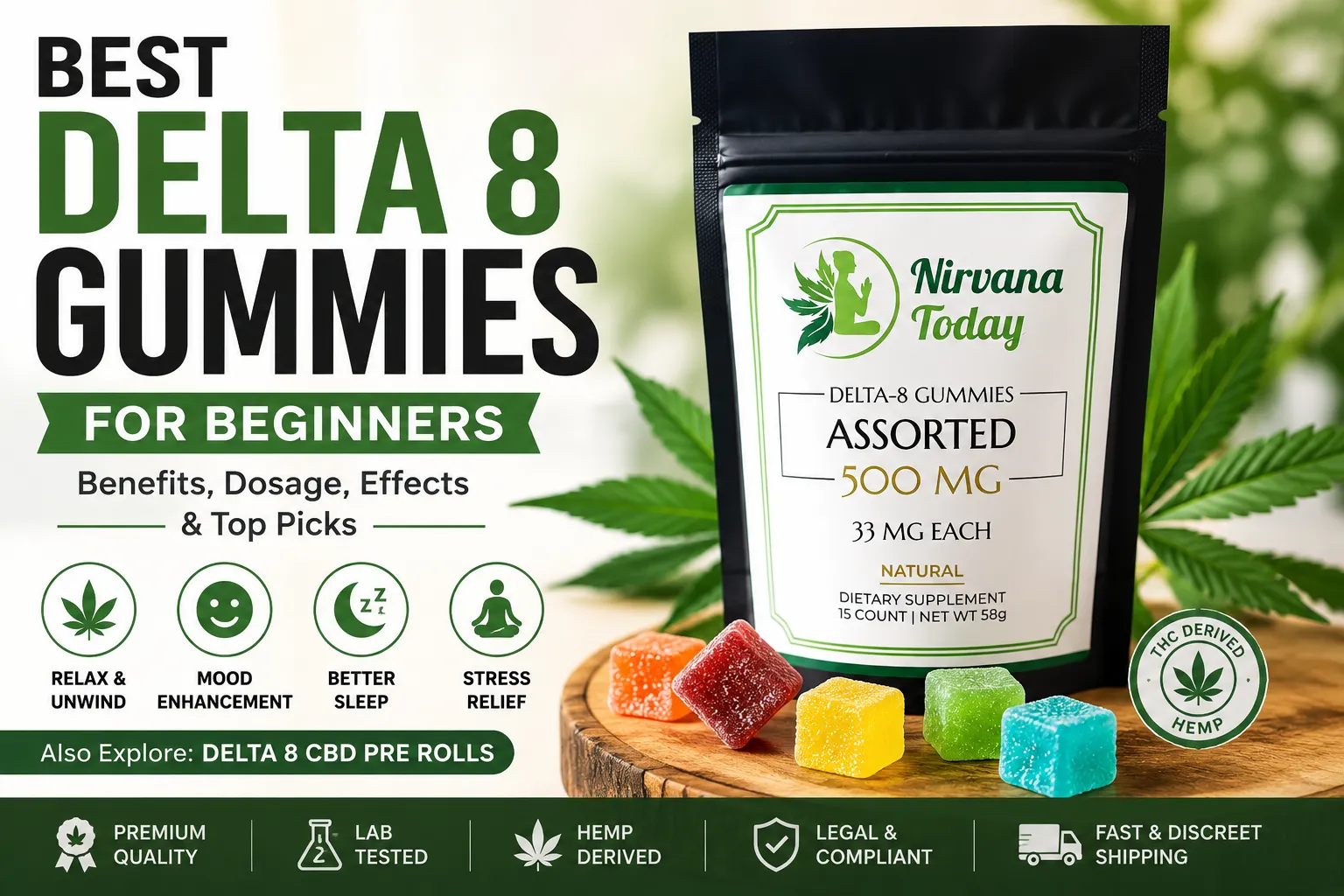 Best Delta 8 Gummies for Beginners