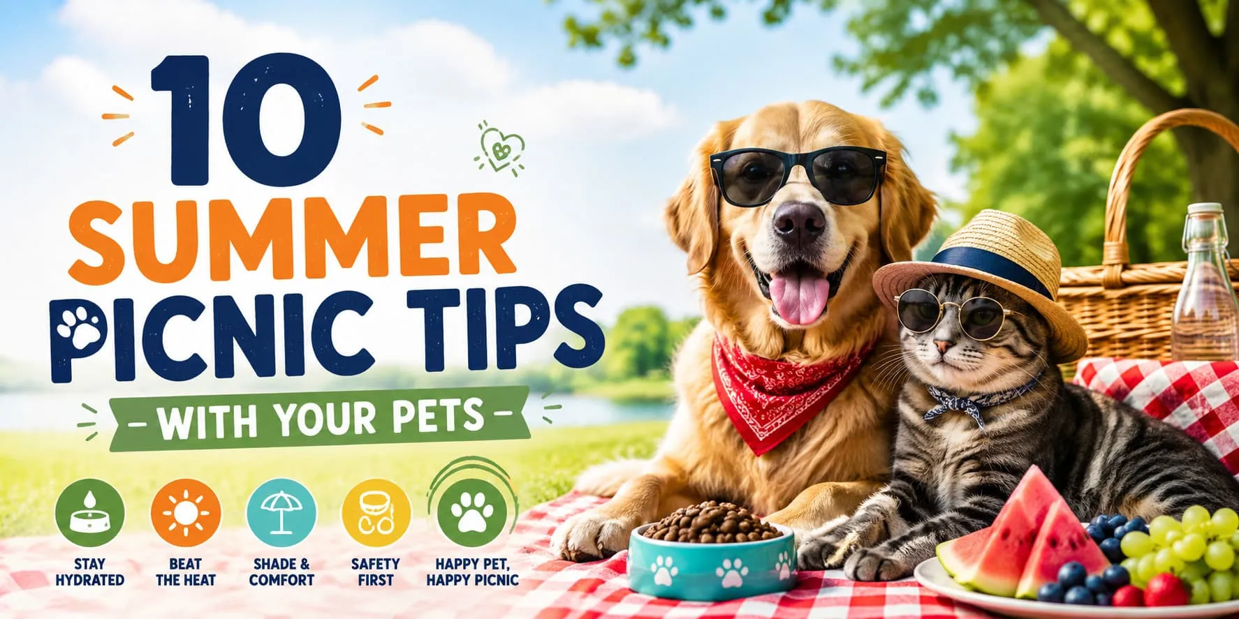 10 Summer Picnic Tips With Your Pets