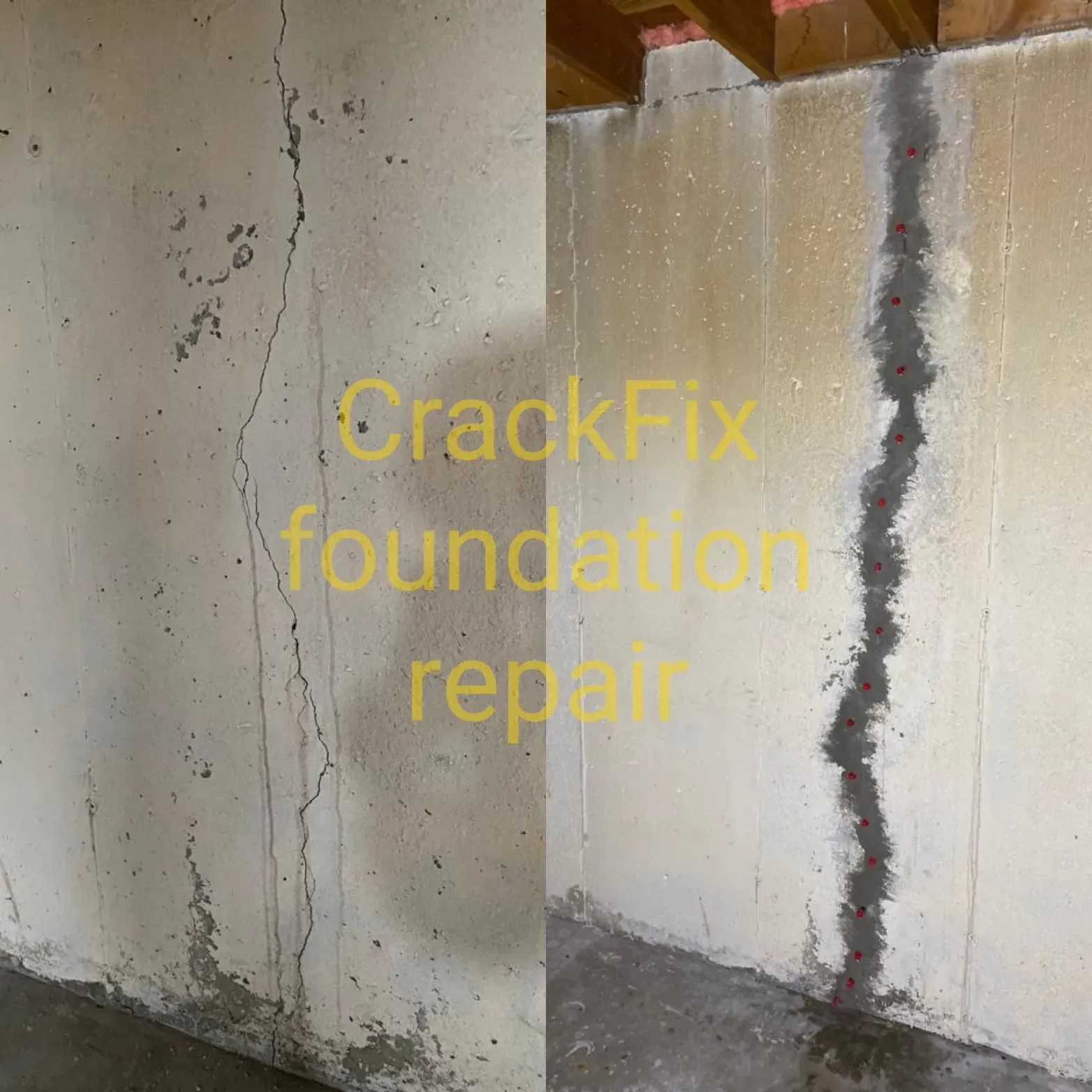 Strong Solutions for Cracked Foundations in Edmonton