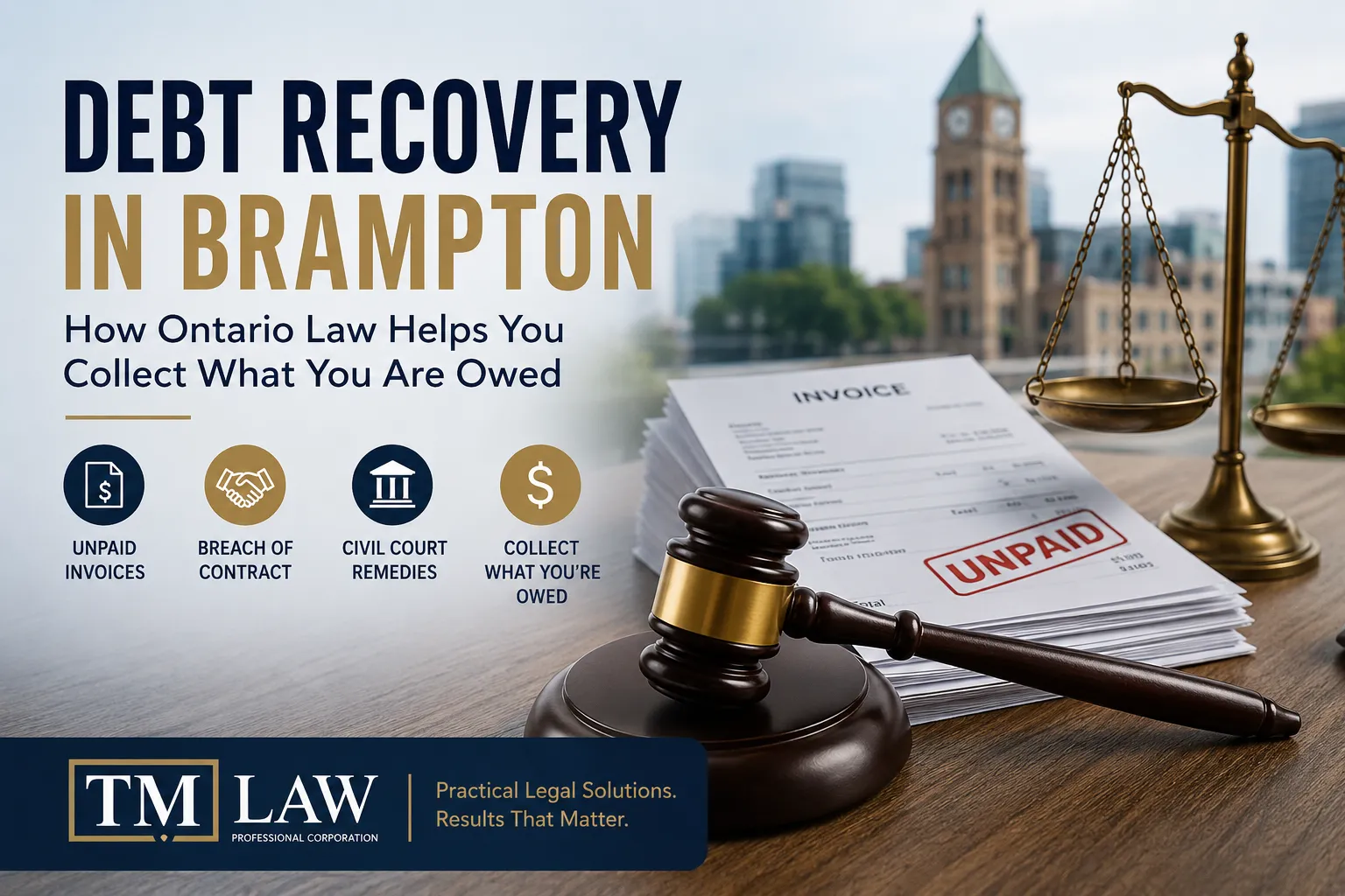 How to Recover Unpaid Debts in Brampton (Ontario): A Practical Guide for Businesses and Individuals