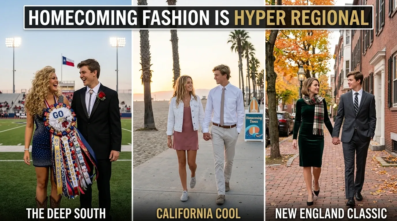 Dressed by Zip Code: How Homecoming Fashion Looks Completely Different Across America