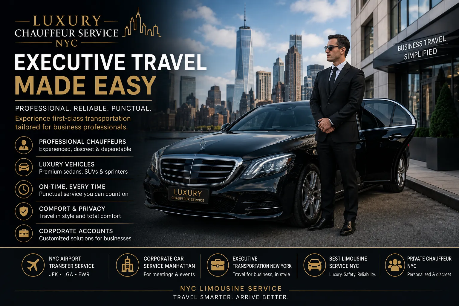 Luxury Chauffeur Service NYC: Executive Travel Made Easy