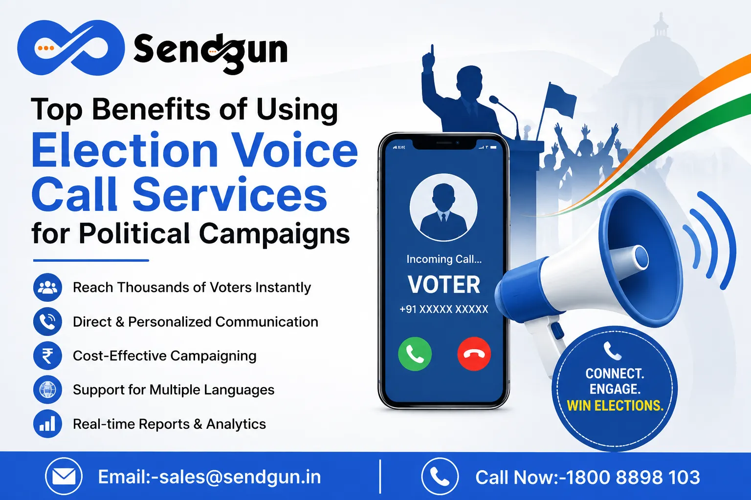 Top Benefits of Using Election Voice Call Services for Political Campaigns