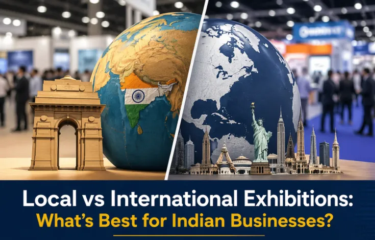Local vs International Exhibitions: What’s Best for Indian Businesses