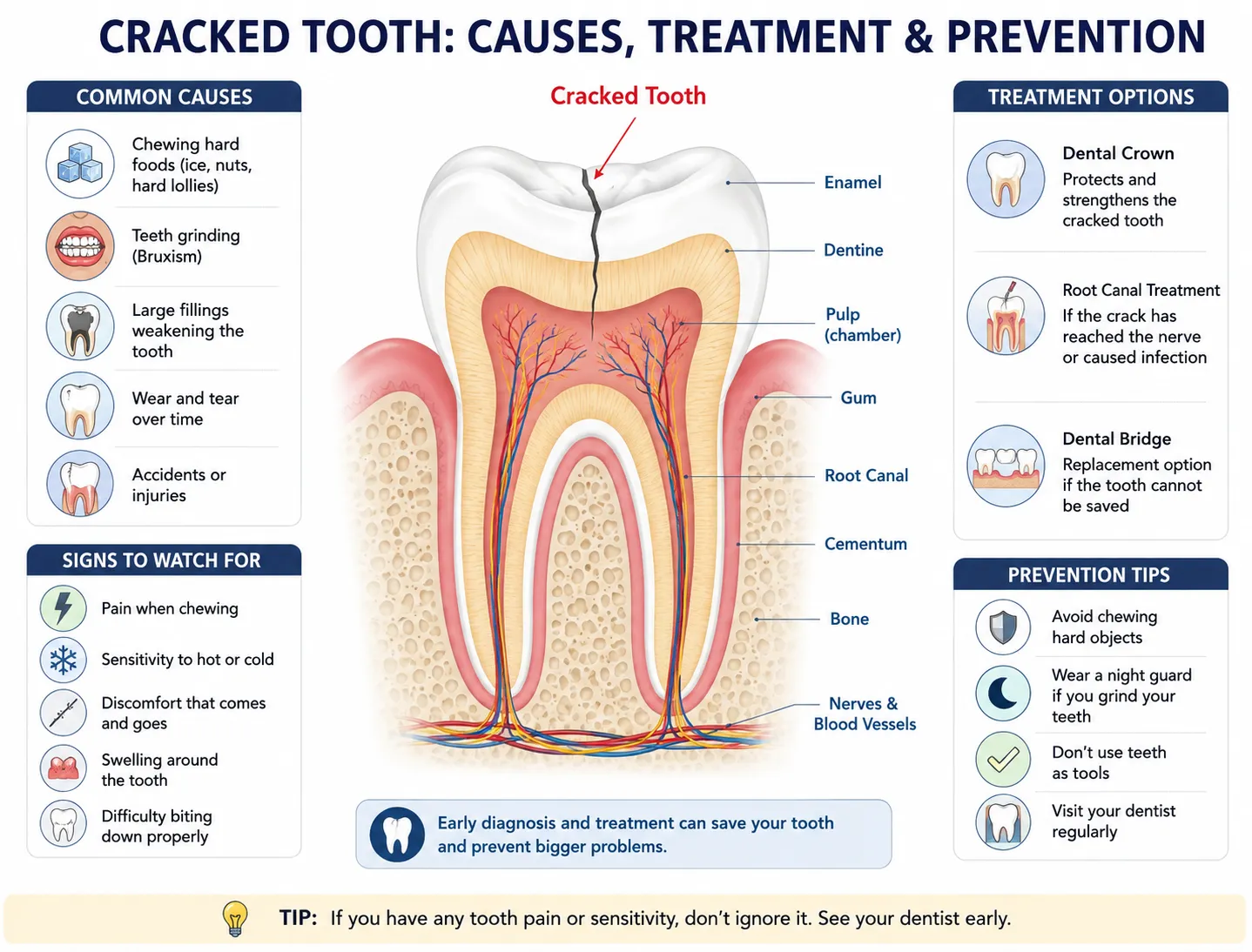 Why Do Teeth Crack and How Can It Be Prevented?