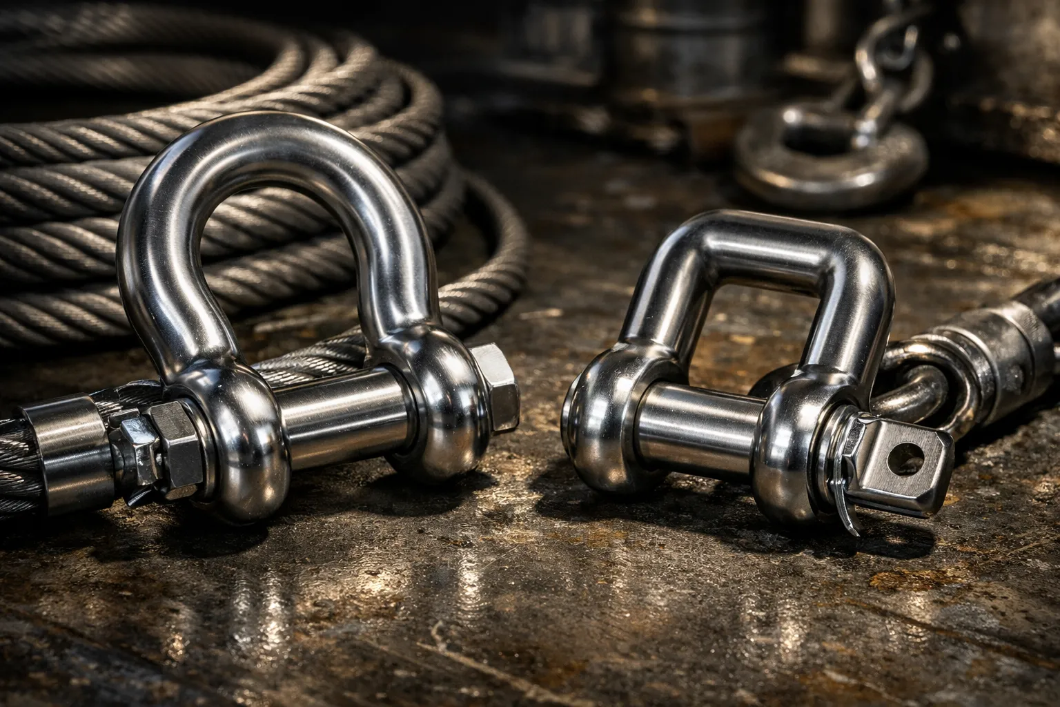 When to Specify Heavy duty stainless shackles for Industrial Lifting?