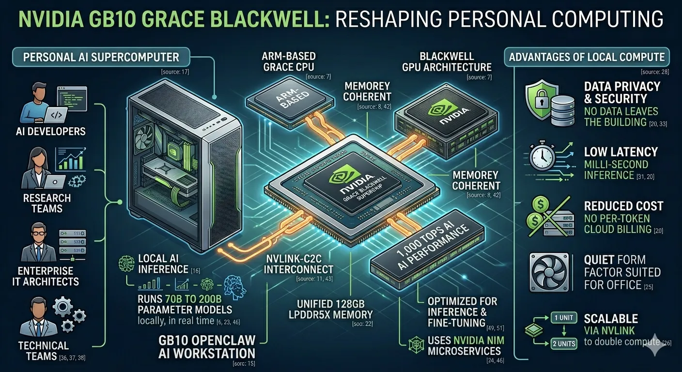 NVIDIA GB10 Grace Blackwell: The AI Superchip Reshaping Personal Computing | Copilots.in