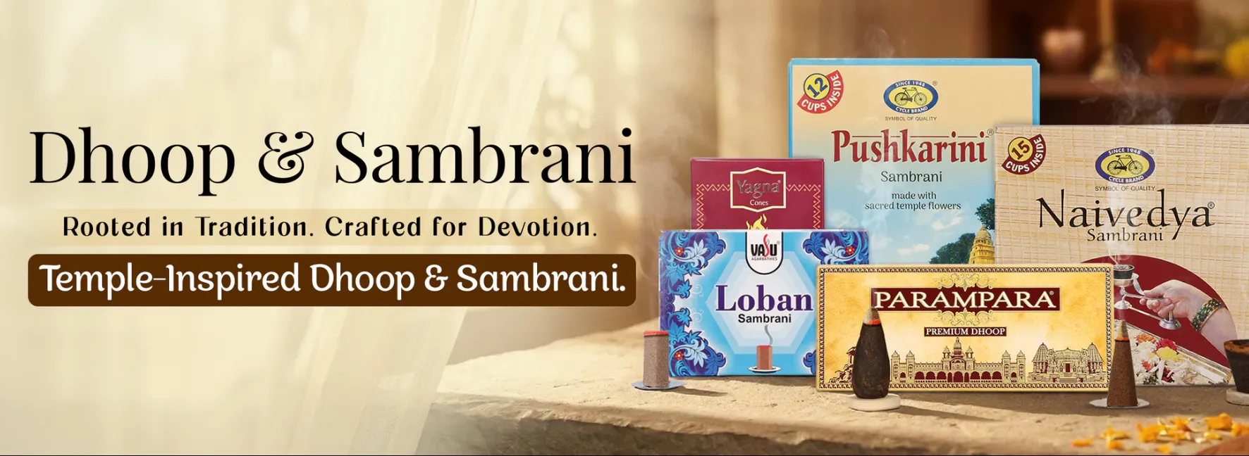 Hidden Benefits of Dhoop Sambrani You Probably Didn’t Know