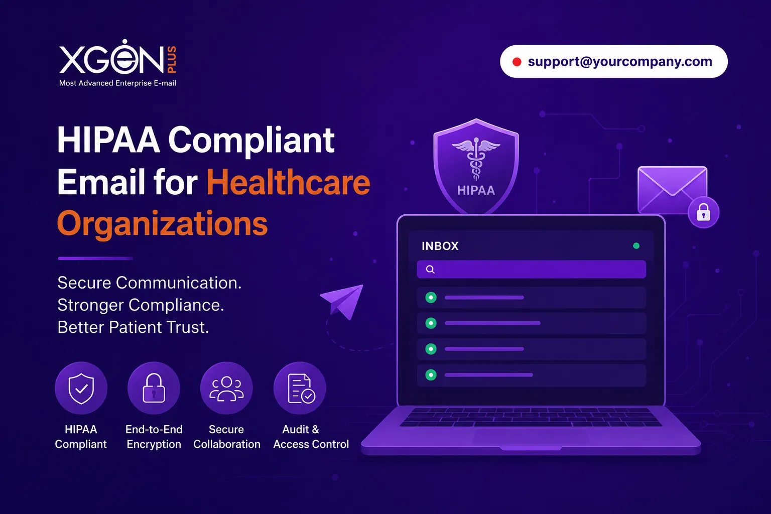 HIPAA Compliant Email for Healthcare Organizations