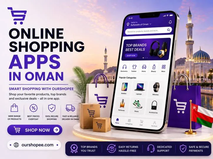 Online Shopping Apps in Oman – Smart Shopping with Ourshopee