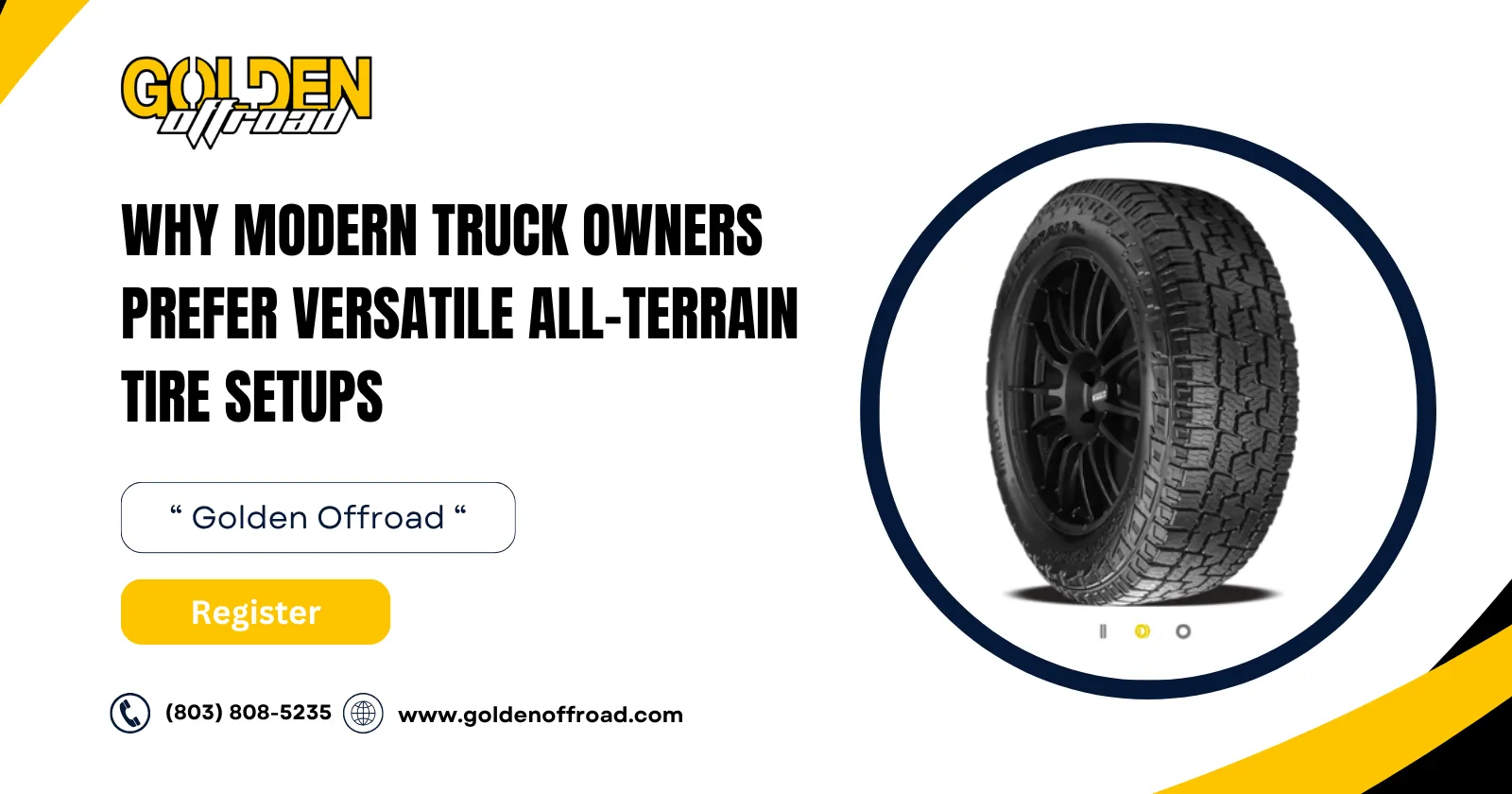 Why Modern Truck Owners Prefer Versatile All-Terrain Tire Setups