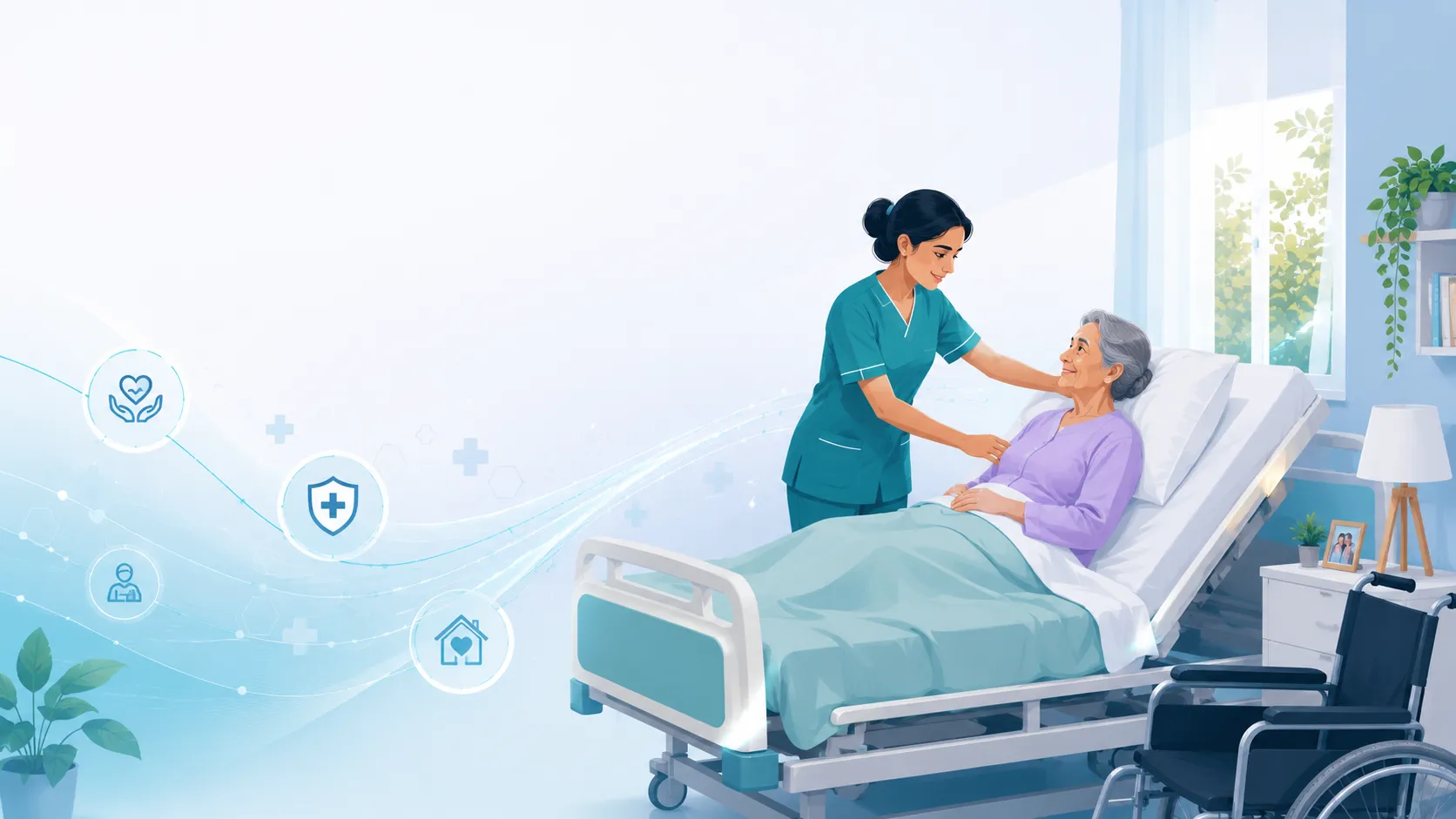 Essential Attendant Care Services in Delhi NCR for Bedridden Patients