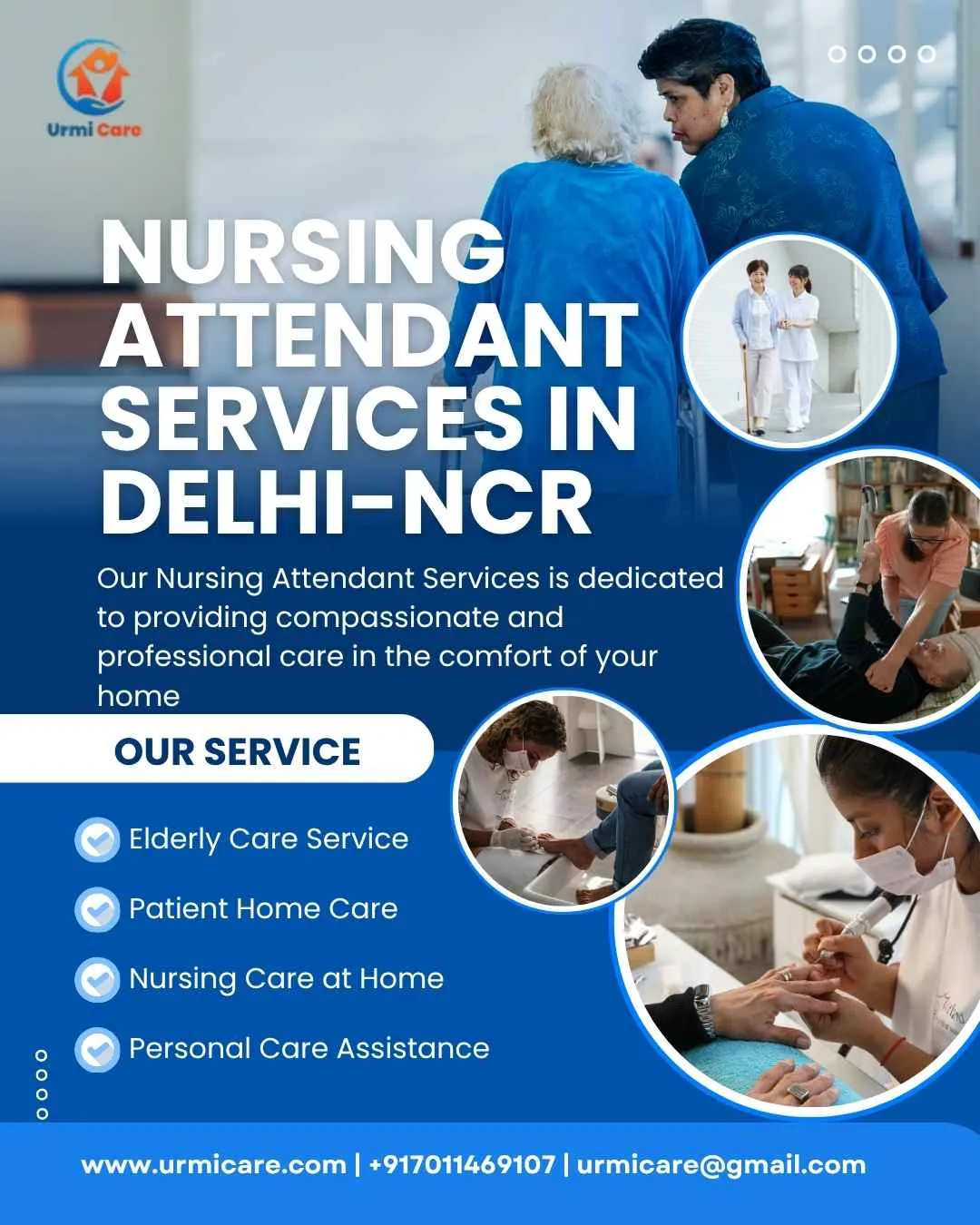 Nursing Attendant Services in Delhi-NCR