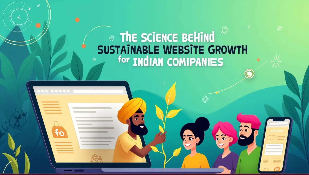 The Science Behind Sustainable Website Growth for Indian Companies
