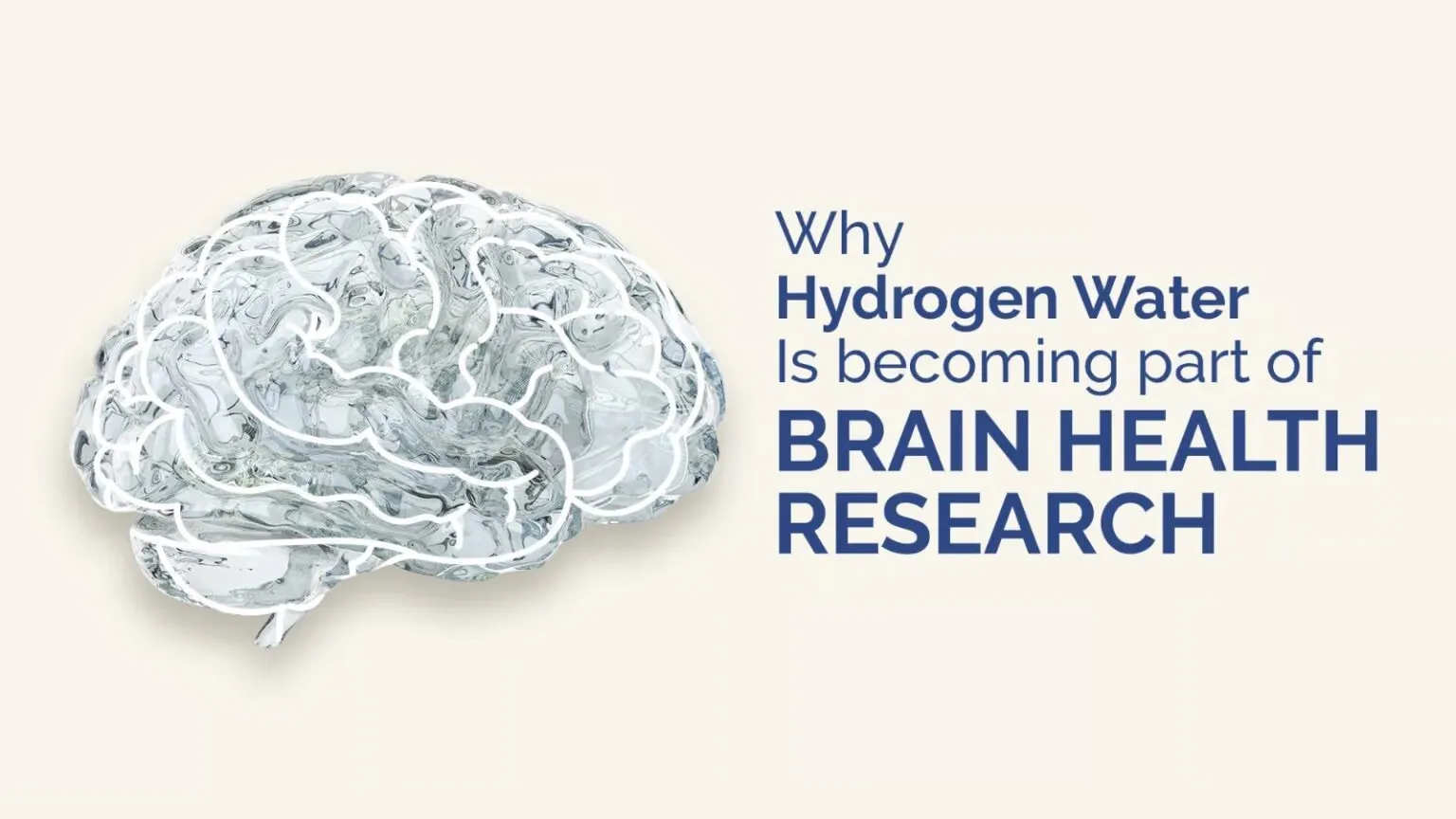 Why Hydrogen Water Is Becoming Part of Brain Health Research