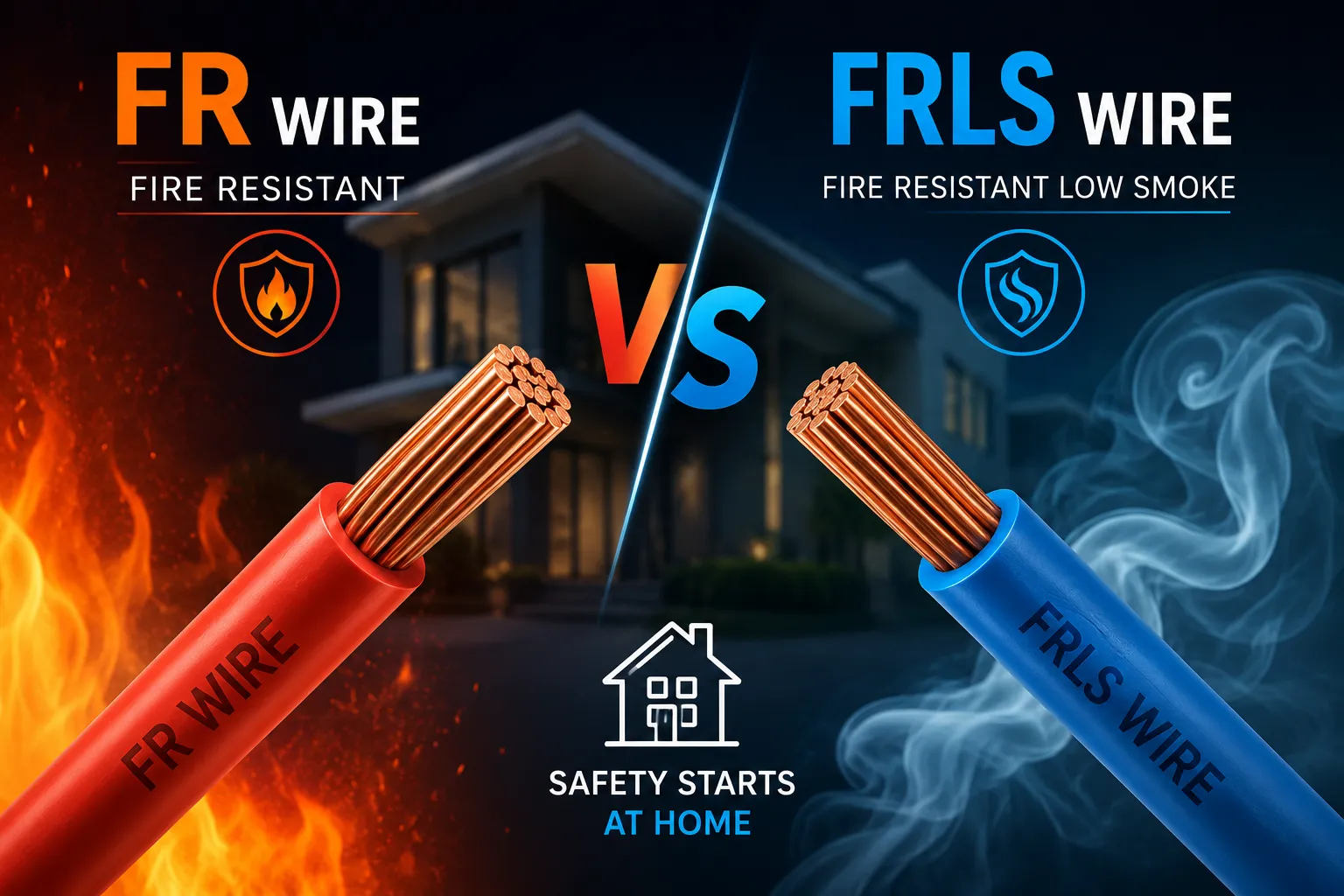 FR Wire vs FRLS Wire: Which Fire Resistant Wire Is Best for Your Home?
