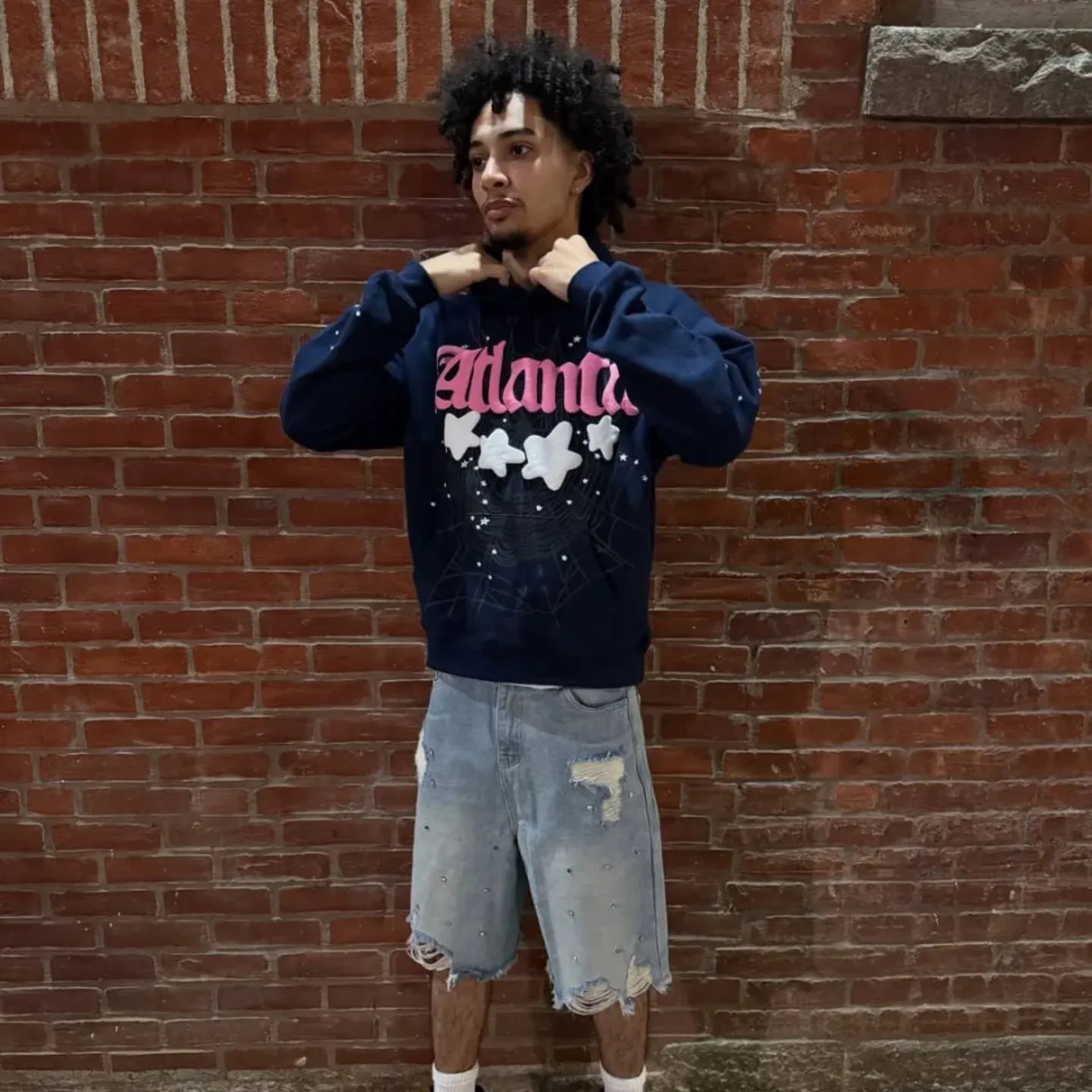 Sp5der Hoodie and Vuori Joggers for Everyday Fashion
