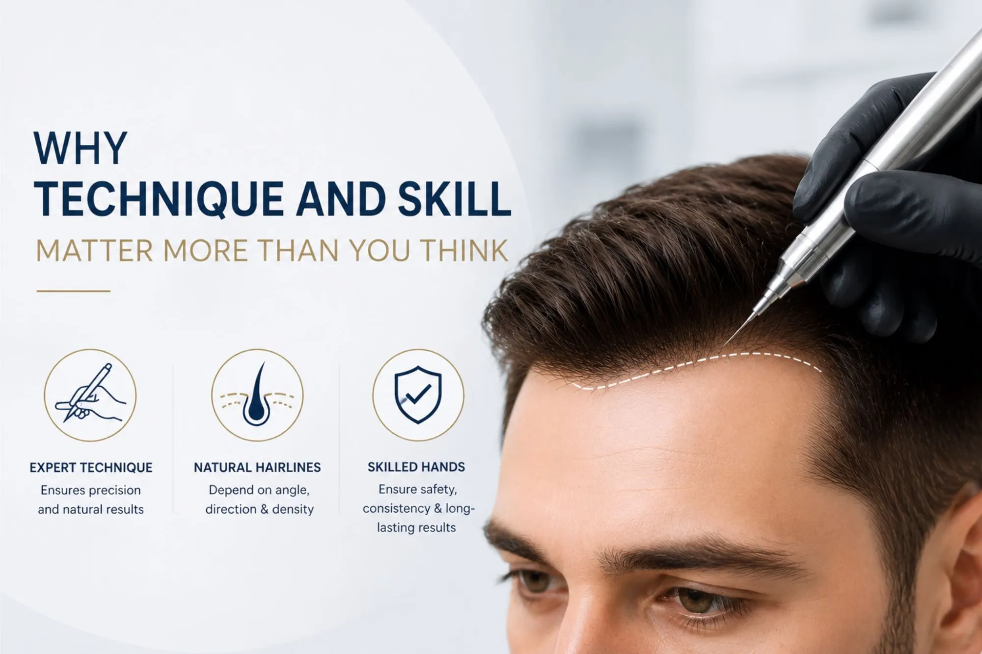 How DHI Hair Replacement Creates Natural-Looking Hairlines