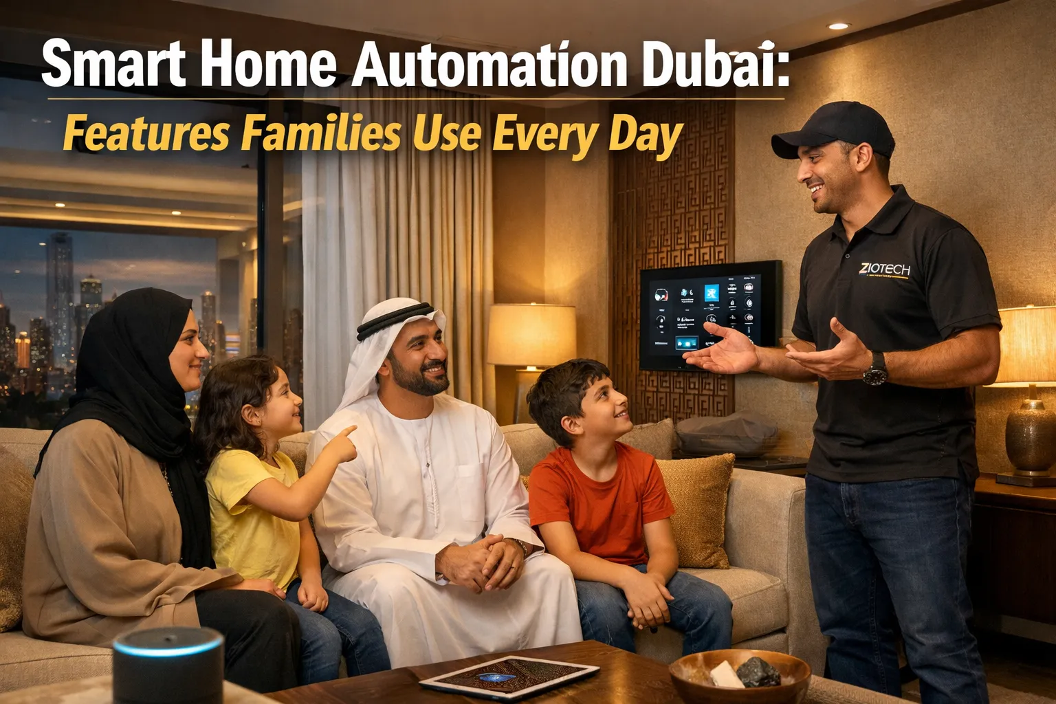 Smart Home Automation Dubai Features Families Use Every Day