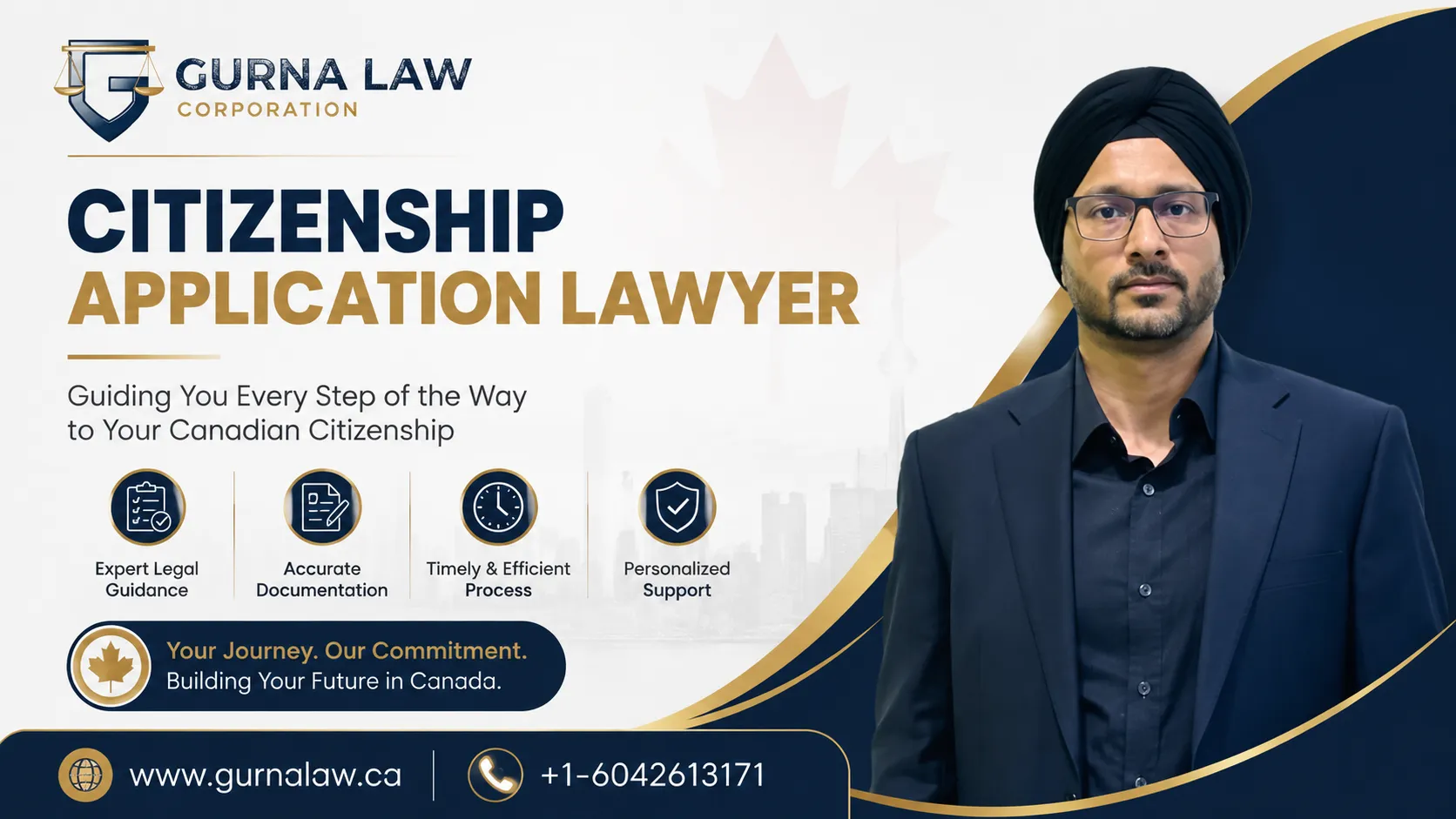 Citizenship Application Lawyer: How Gurna Law Corporation Can Help You Achieve Your Dream of Canadian Citizenship