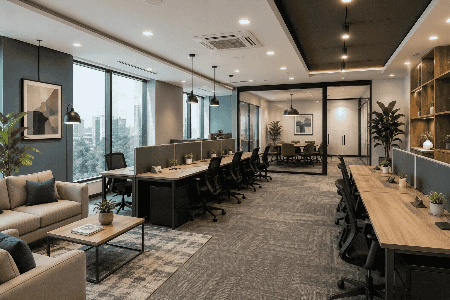 Fully Furnished Office on Rent in Ahmedabad: What to Expect