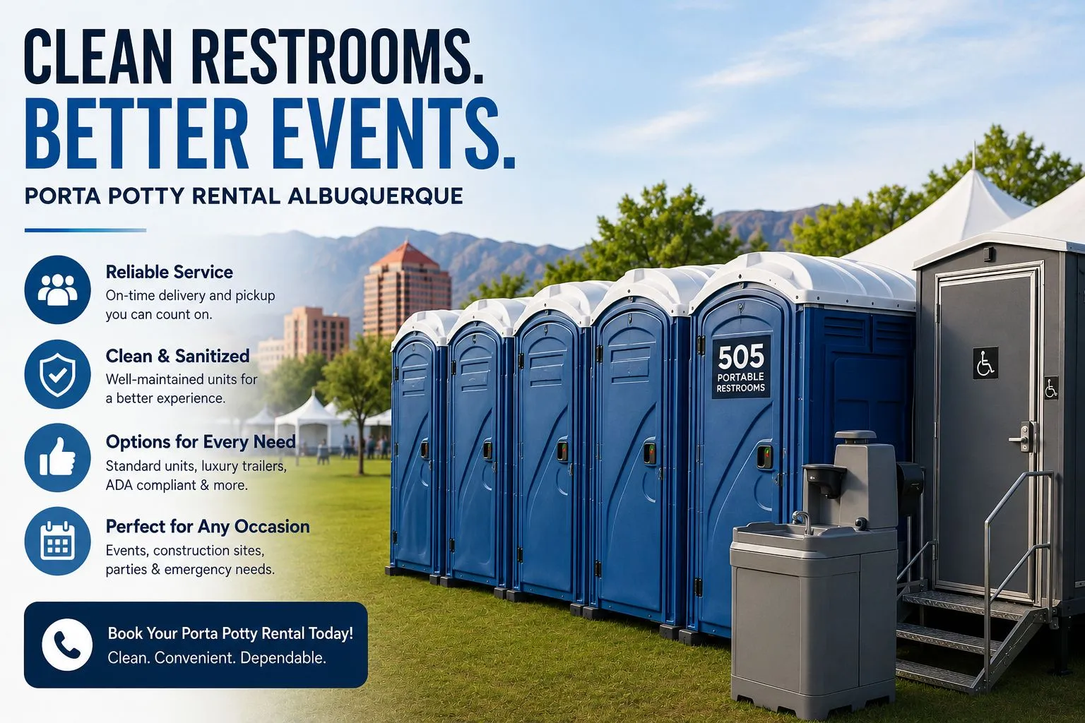 Smart Event Planning With Clean Restroom Solutions