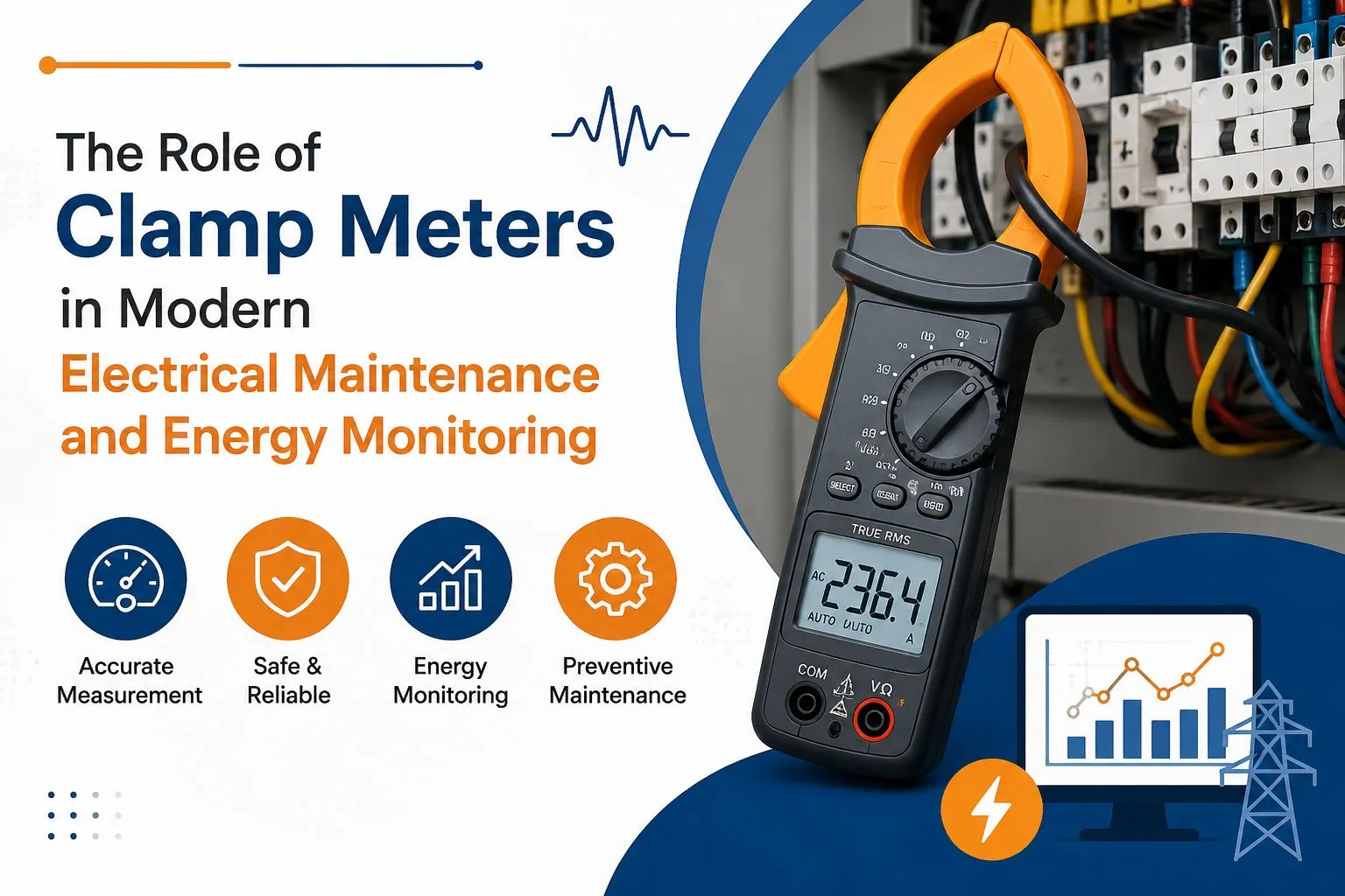 The Role of Clamp Meters in Modern Electrical Maintenance and Energy Monitoring