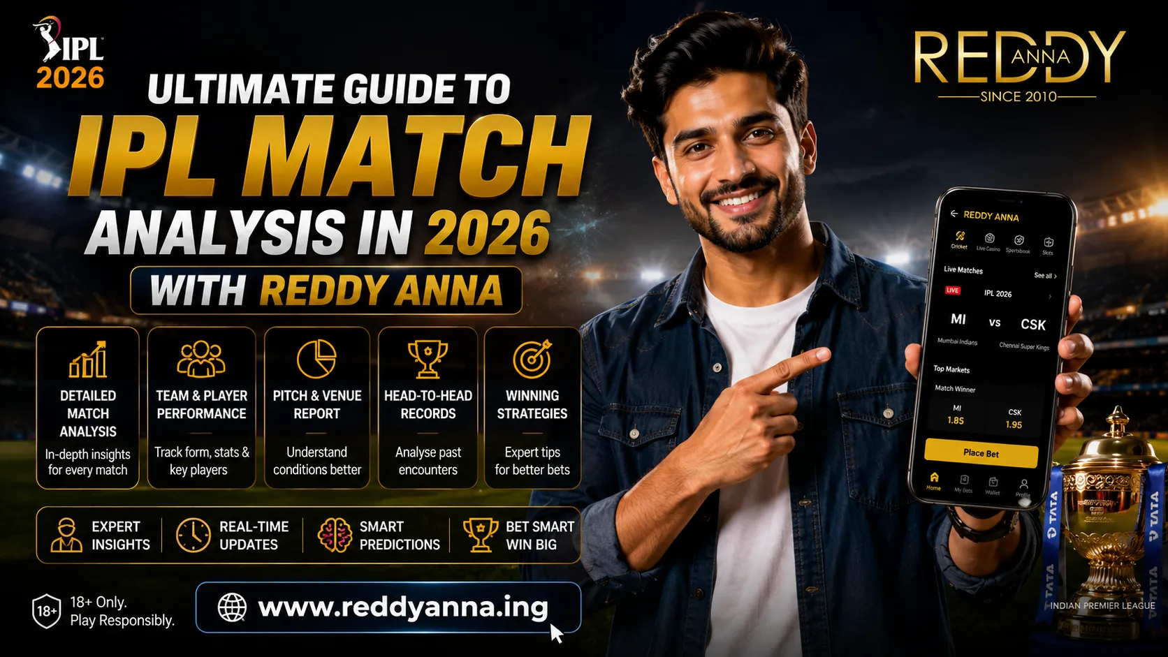 Ultimate Guide to IPL Match Analysis in 2026 with Reddy Anna