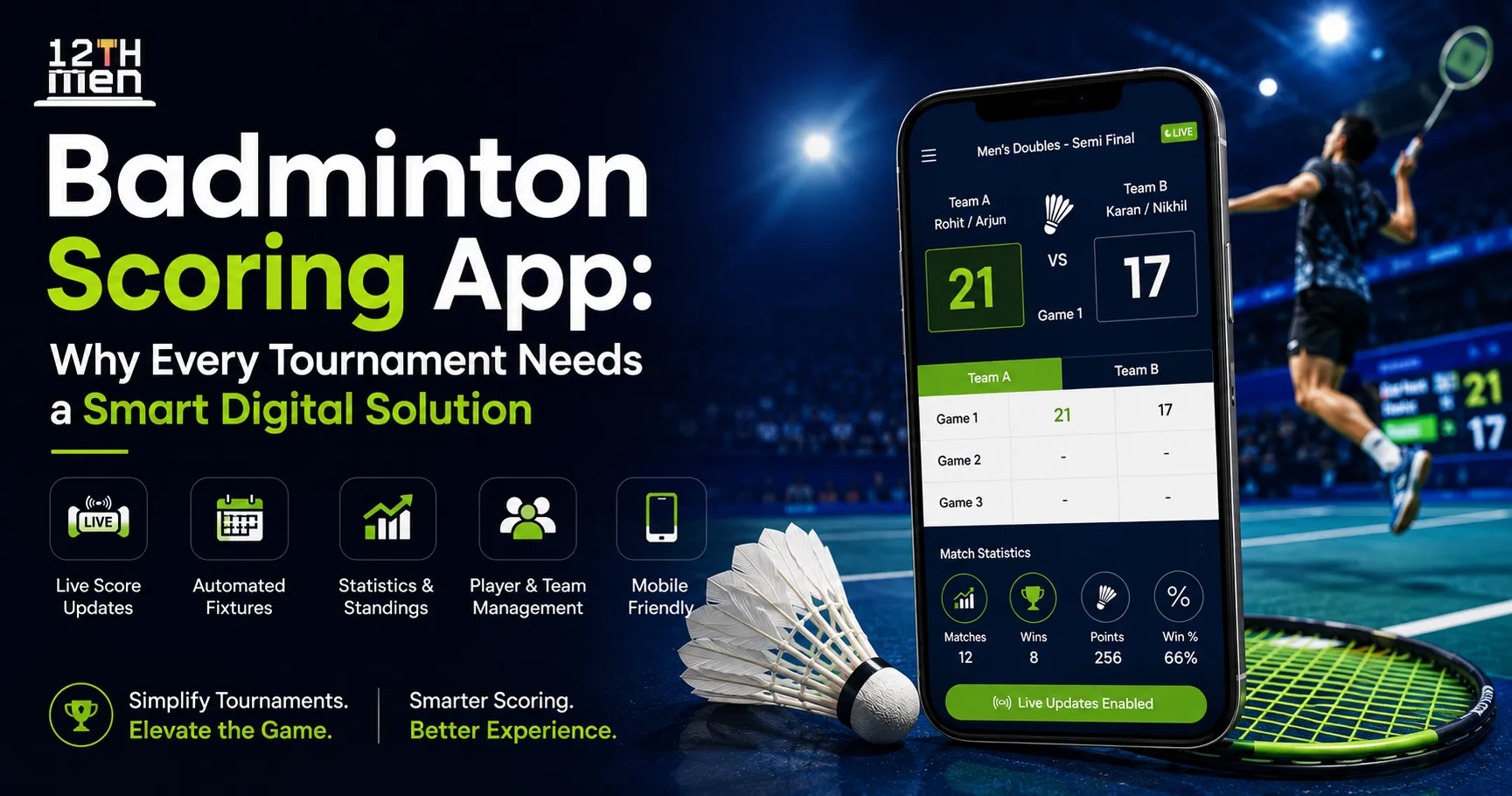 Badminton Scoring App: Why Every Tournament Needs a Smart Digital Solution