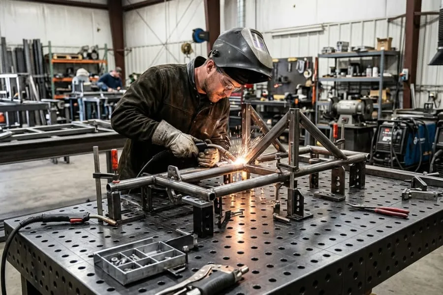 5 Ways a 3D Welding Table Will Triple Your Fabrication Speed