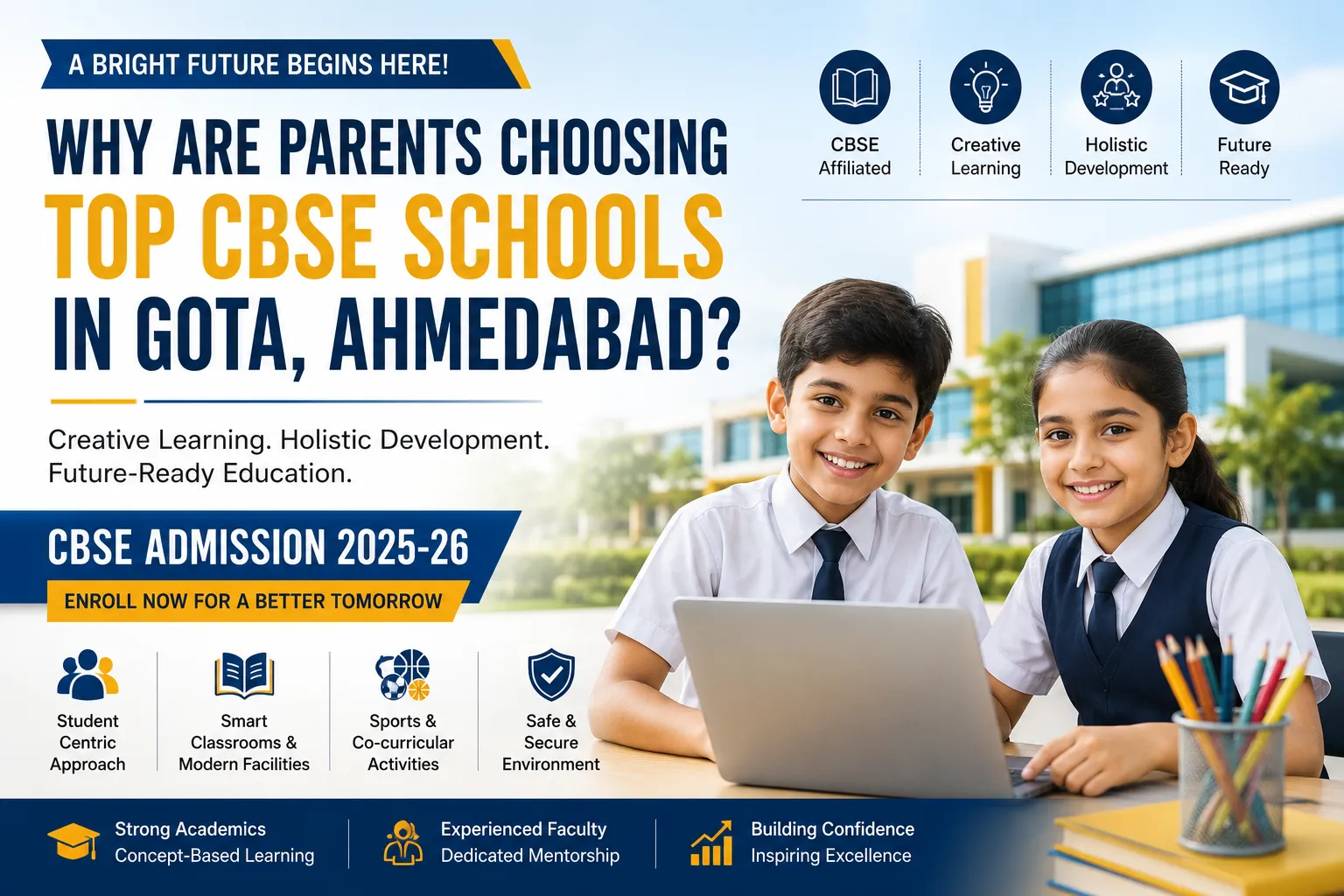 Why Are Parents Choosing Top CBSE Schools in Gota, Ahmedabad?