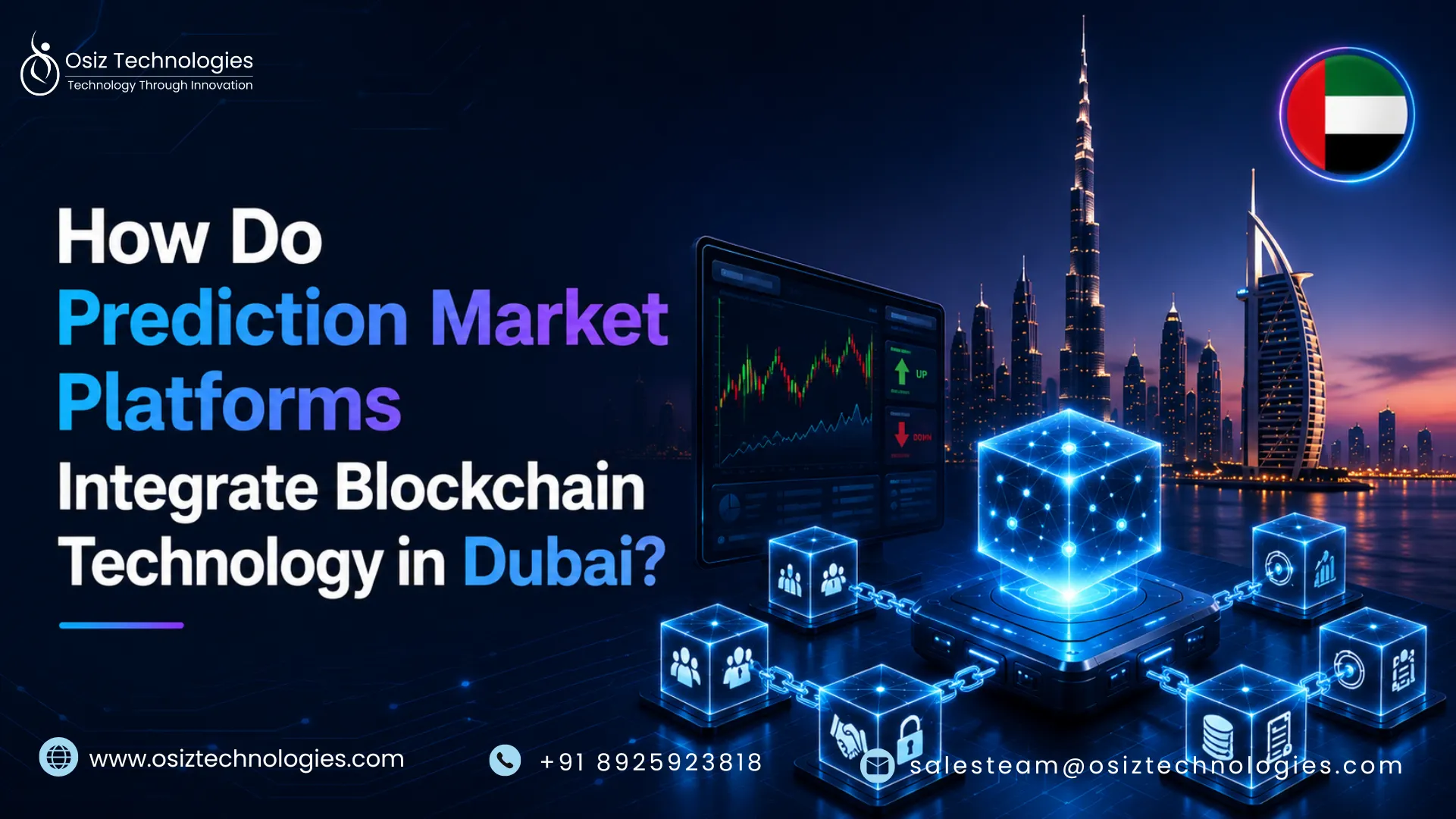 How Do Prediction Market Platforms Integrate Blockchain Technology in Dubai?