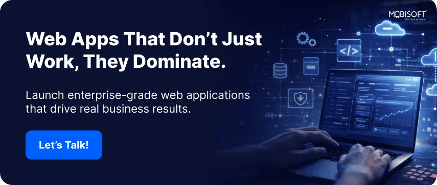 High-performance web applications built with scalable web architecture for enterprise growth