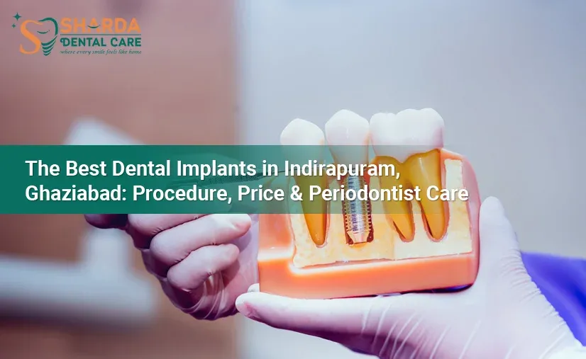 Dental Implants in Indirapuram: Restore Your Smile with Confidence at Sharda Dental