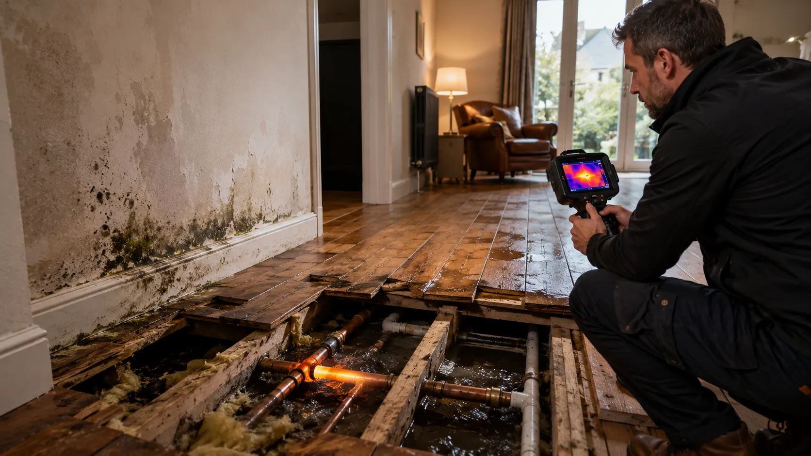 Why Water Leaks Under Floors Are More Common Than Most Homeowners Think
