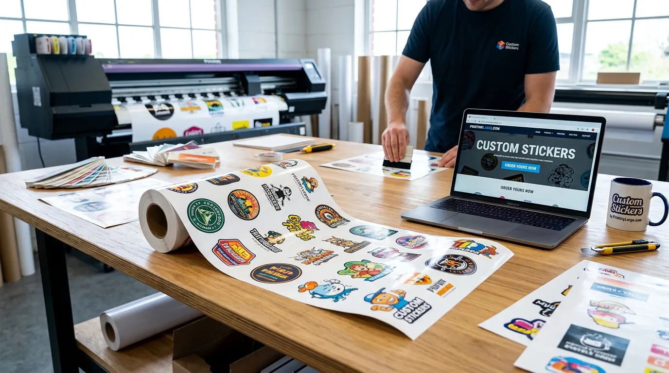 Sticker Printing Dubai Solutions for Modern Branding and Business Growth