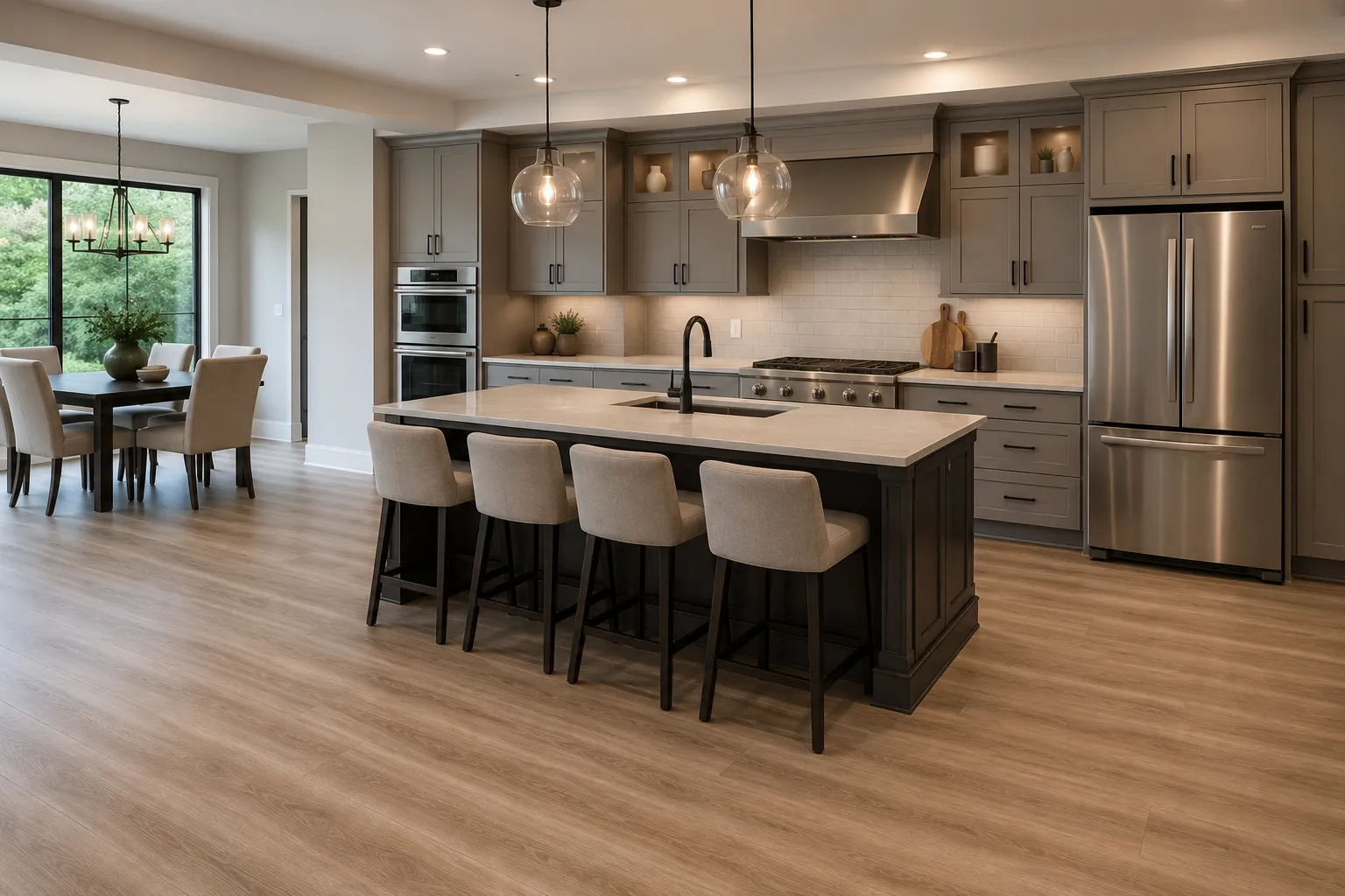 Modern Remodeling Solutions with Tampa Kitchen Design, Laminate Flooring Tampa, and Quick Cabinet Installation Tampa