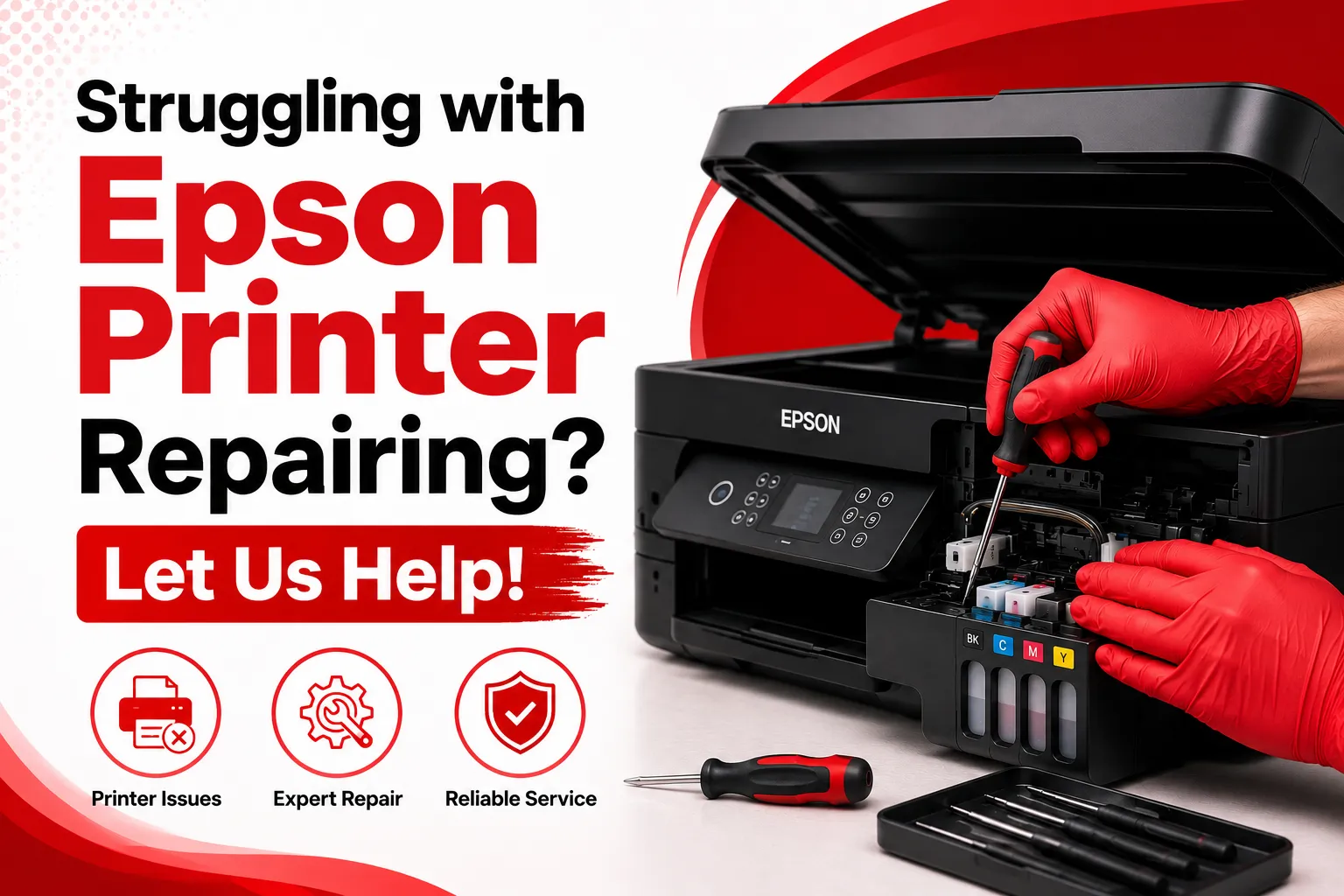 Struggling with Epson Printer Repairing? Let Us Help!
