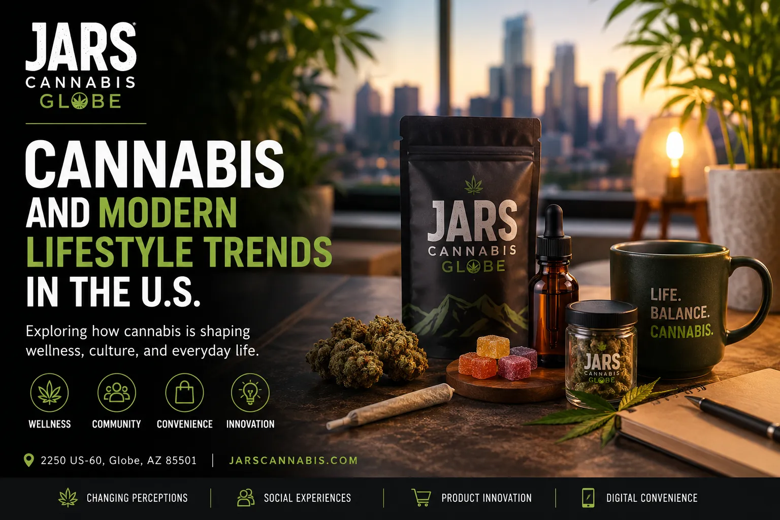 Cannabis and Modern Lifestyle Trends in the U.S.