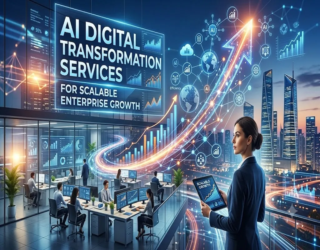 AI Digital Transformation Services for Scalable Enterprise Growth | Nate Patel